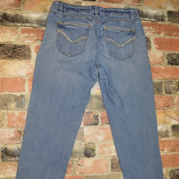 White House Black Market distressed jeans/whitewashed/women's size 6 - Picture 5 of 10